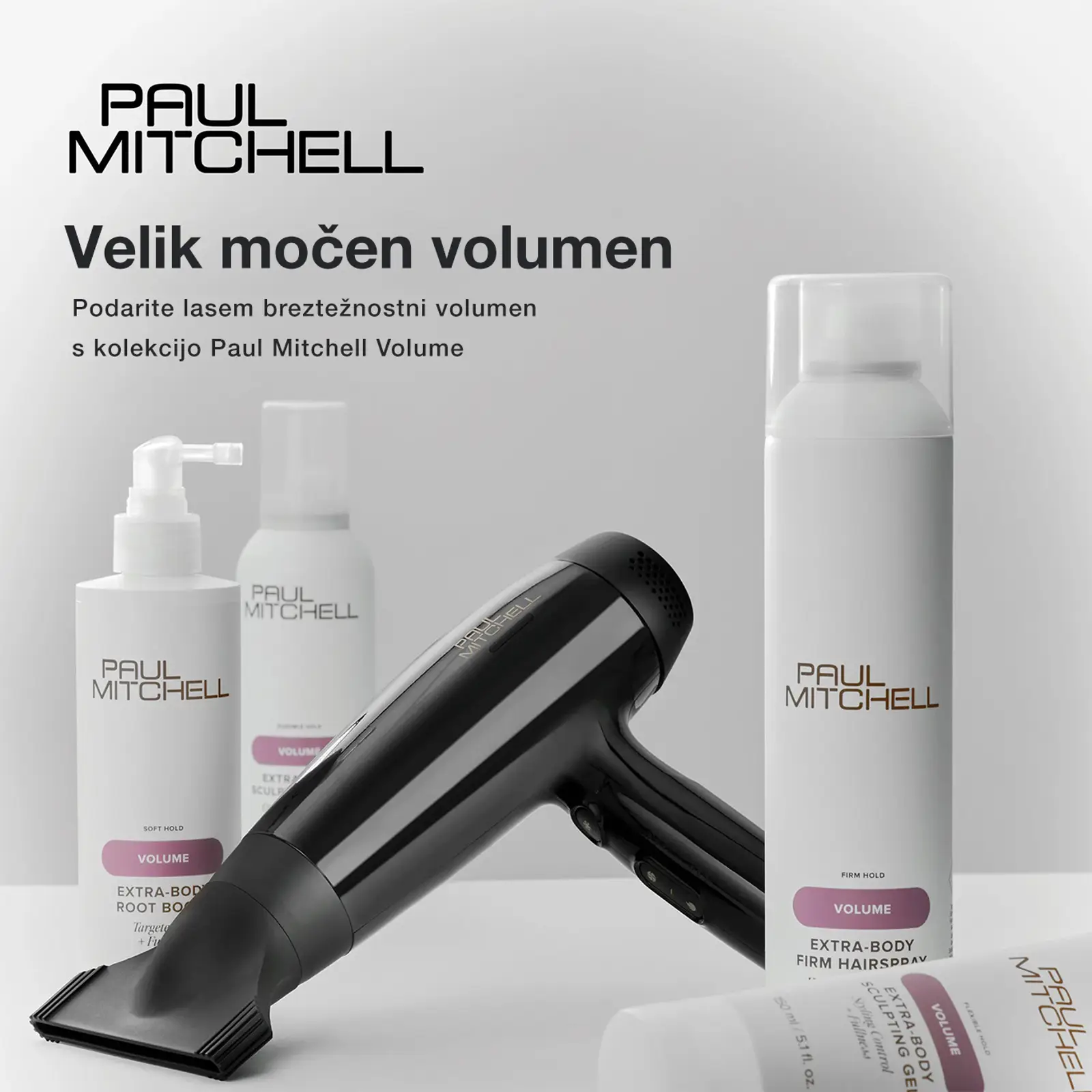 EXTRA-BODY SCULPTING FOAM 500 ml  PAUL MITCHELL