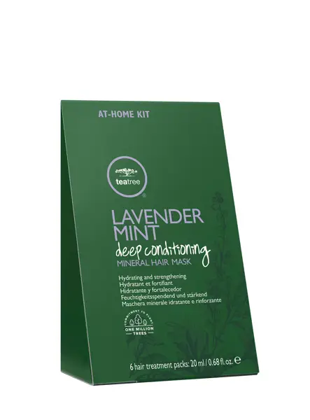 LAVENDER MINT DEEP CONDITIONING MINERAL HAIR MASK 6x20ml