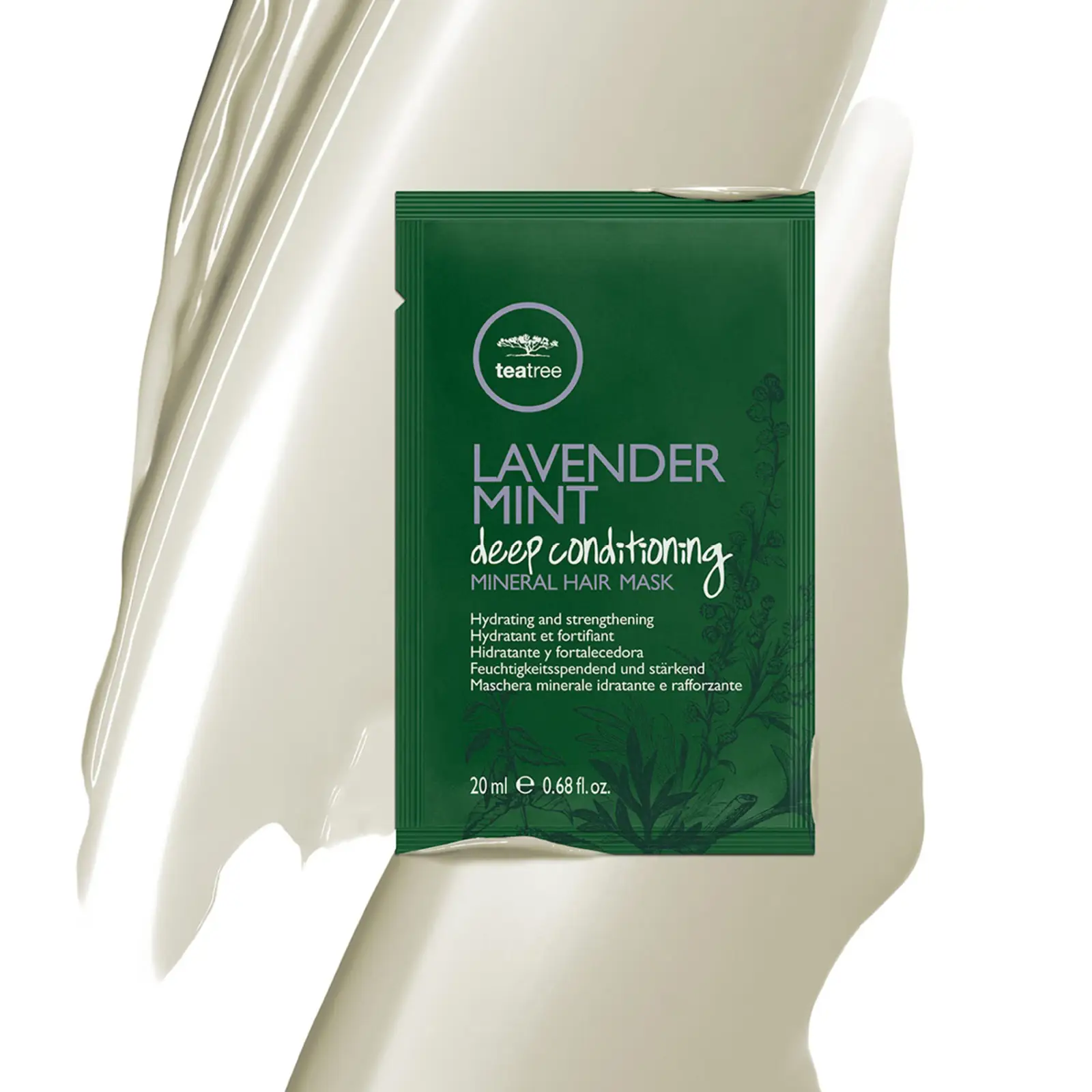 LAVENDER MINT DEEP CONDITIONING MINERAL HAIR MASK 6x20ml