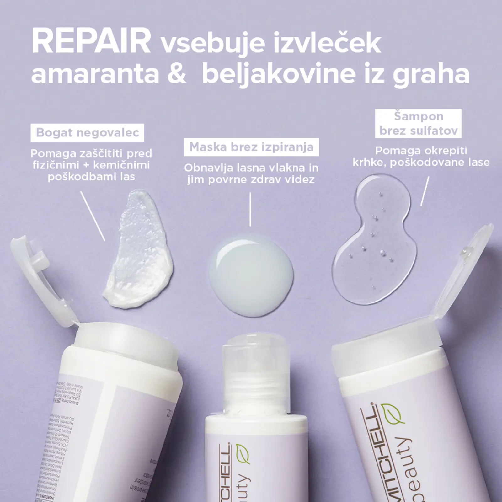CLEAN BEAUTY REPAIR SHAMPOO 250 ml PAUL MITCHELL