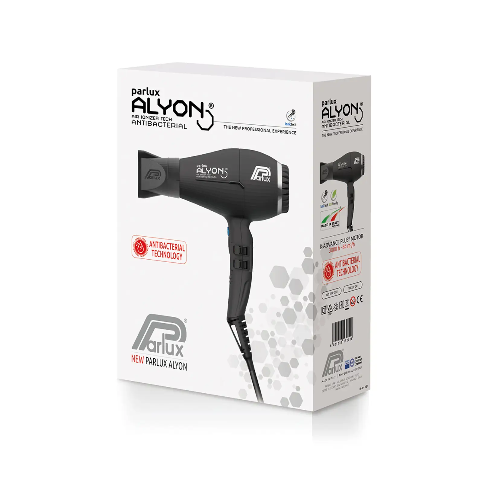 PARLUX ALYON AIR IONIZER TECH Matt Black