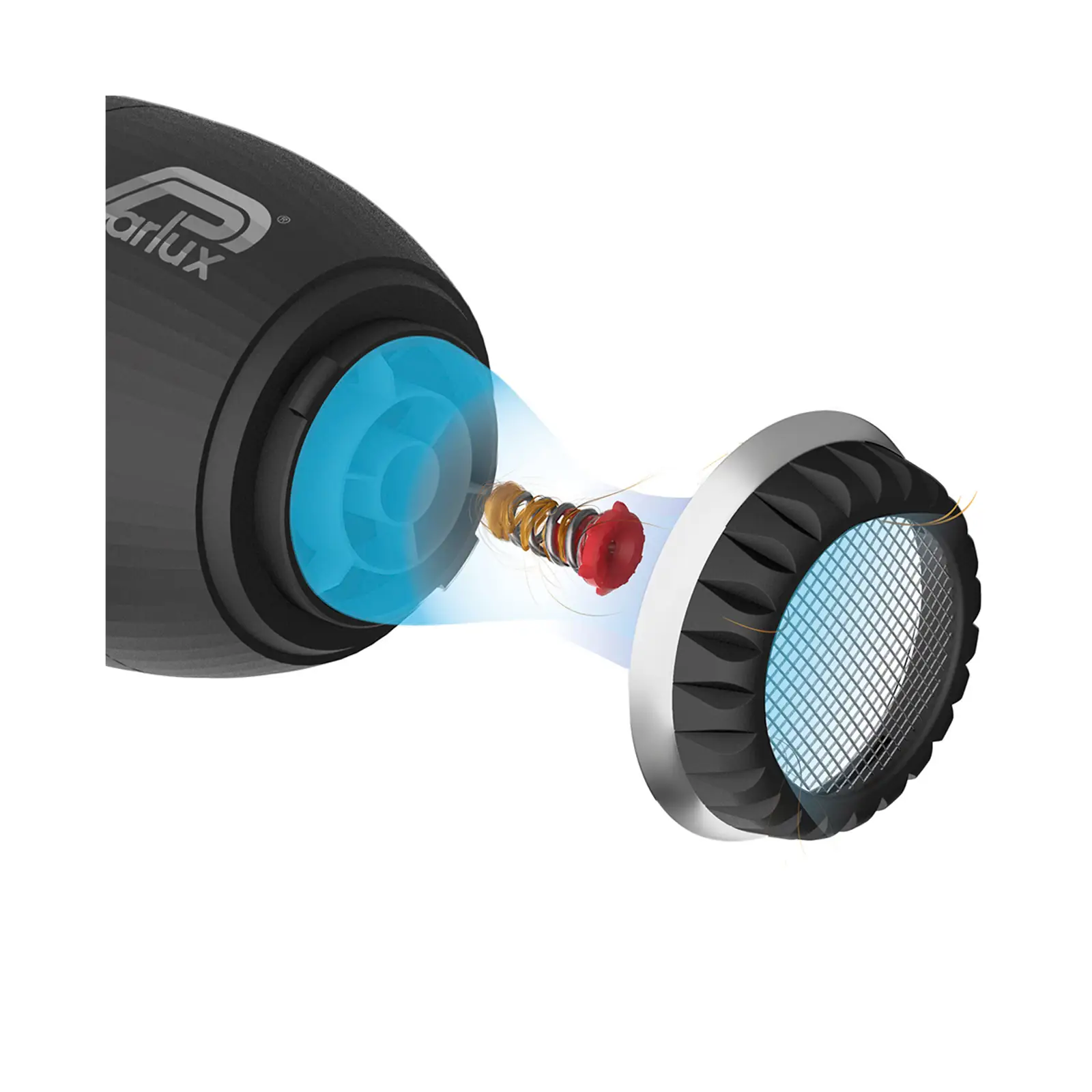 PARLUX ALYON AIR IONIZER TECH Matt Black