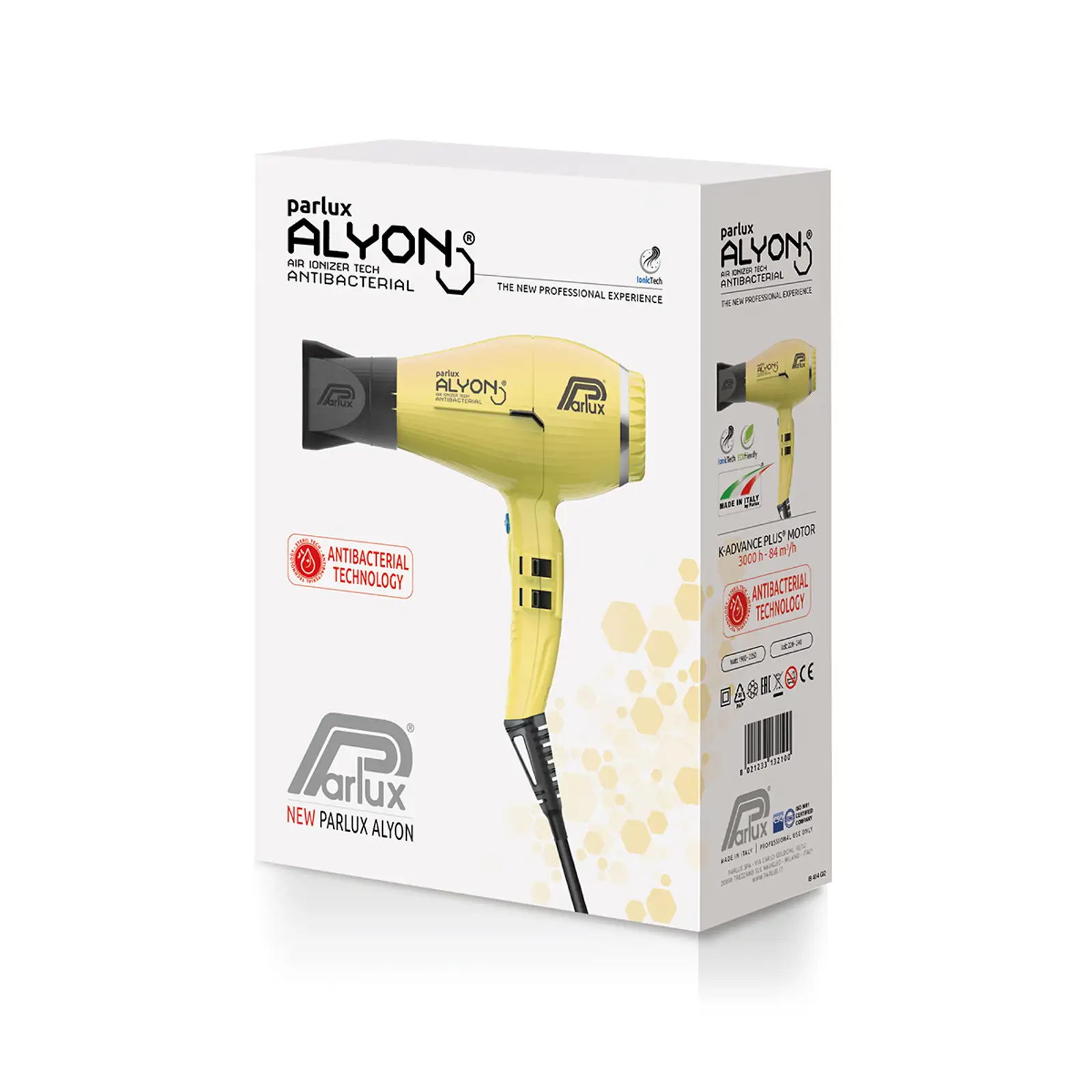 PARLUX ALYON AIR IONIZER TECH Yellow