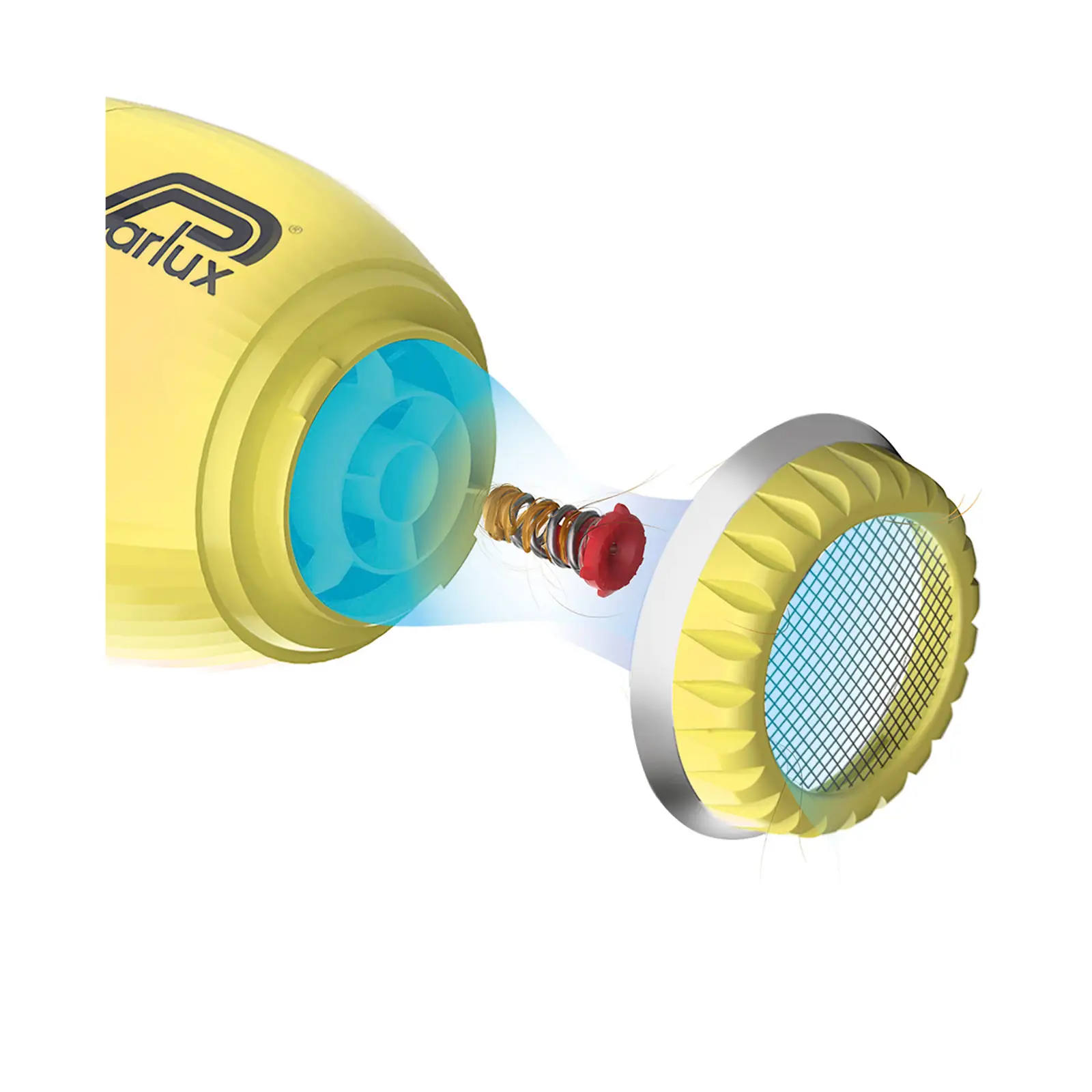 PARLUX ALYON AIR IONIZER TECH Yellow