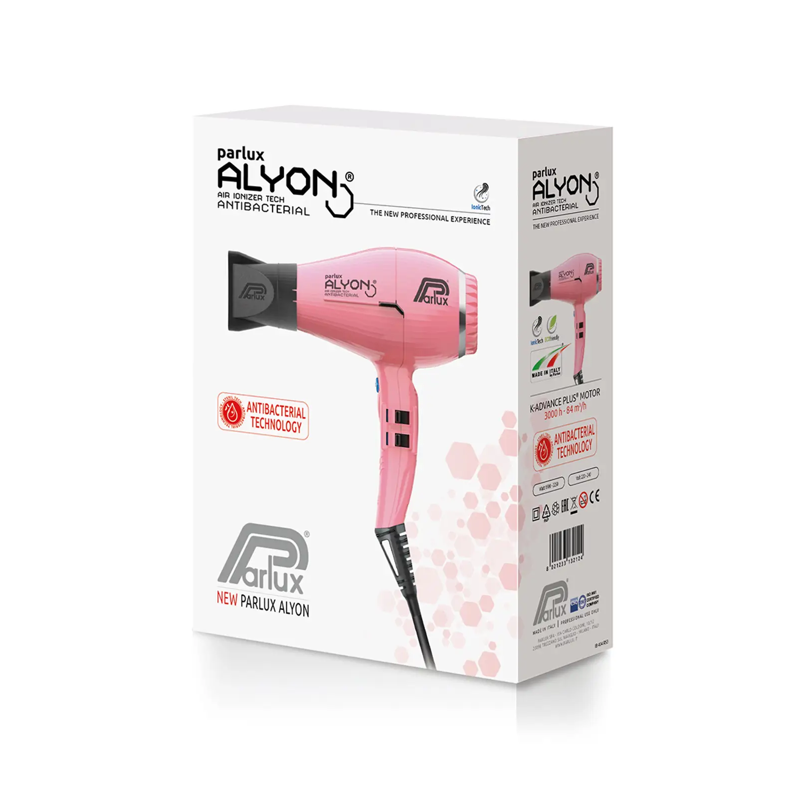 PARLUX ALYON AIR IONIZER TECH Pink
