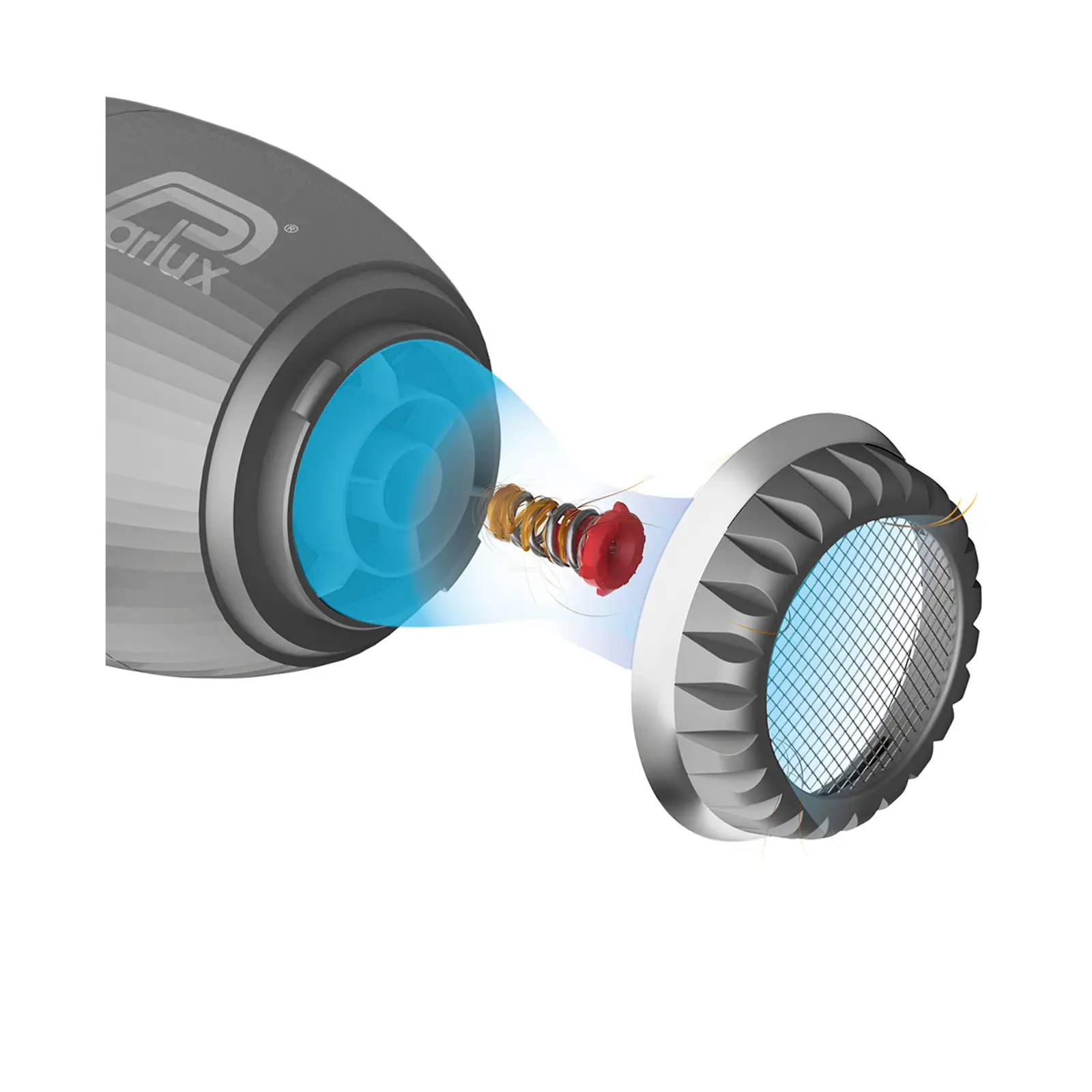 PARLUX ALYON AIR IONIZER TECH Matt Graphite
