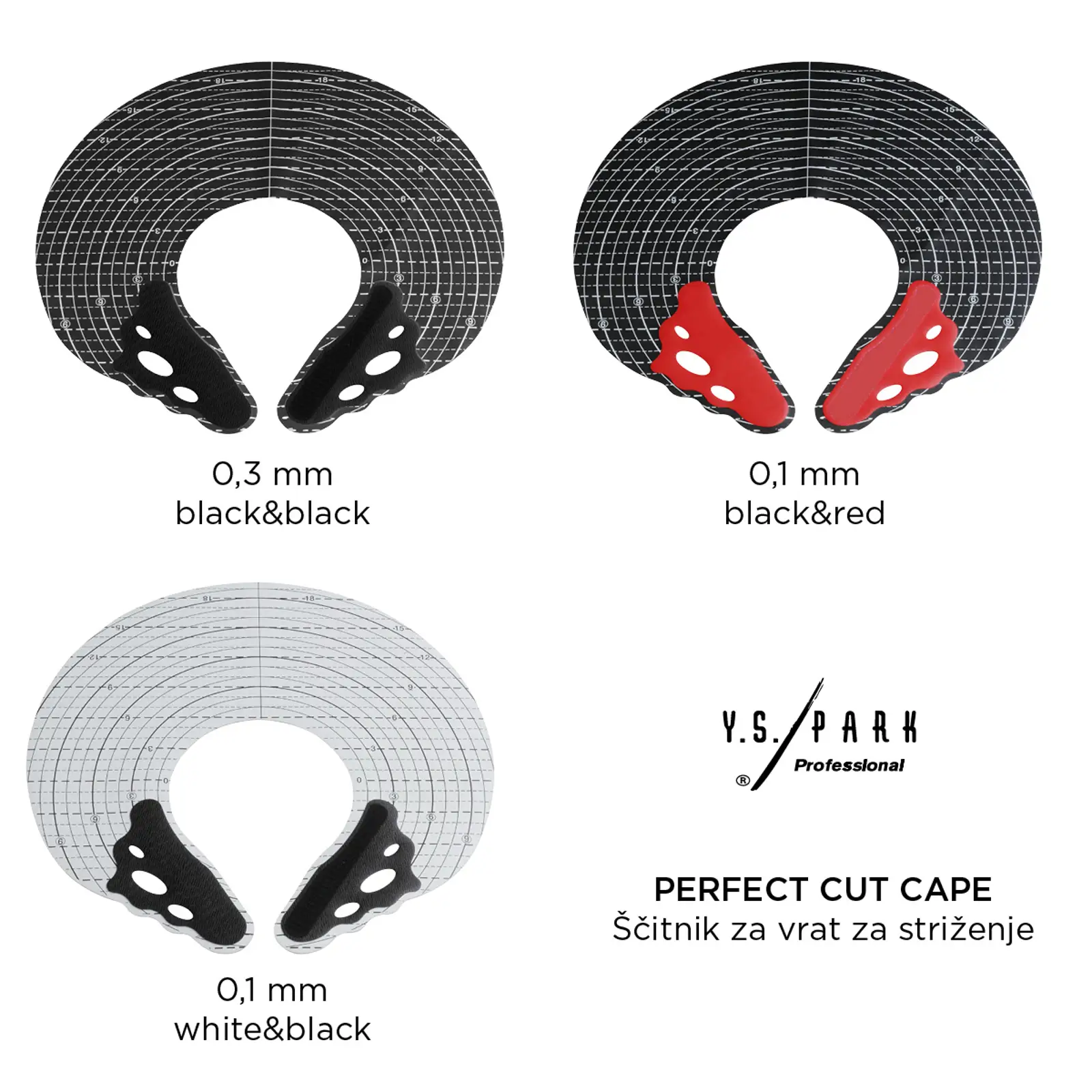 PERFECT CUT CAPE 0.3 mm BLACK & BLACK