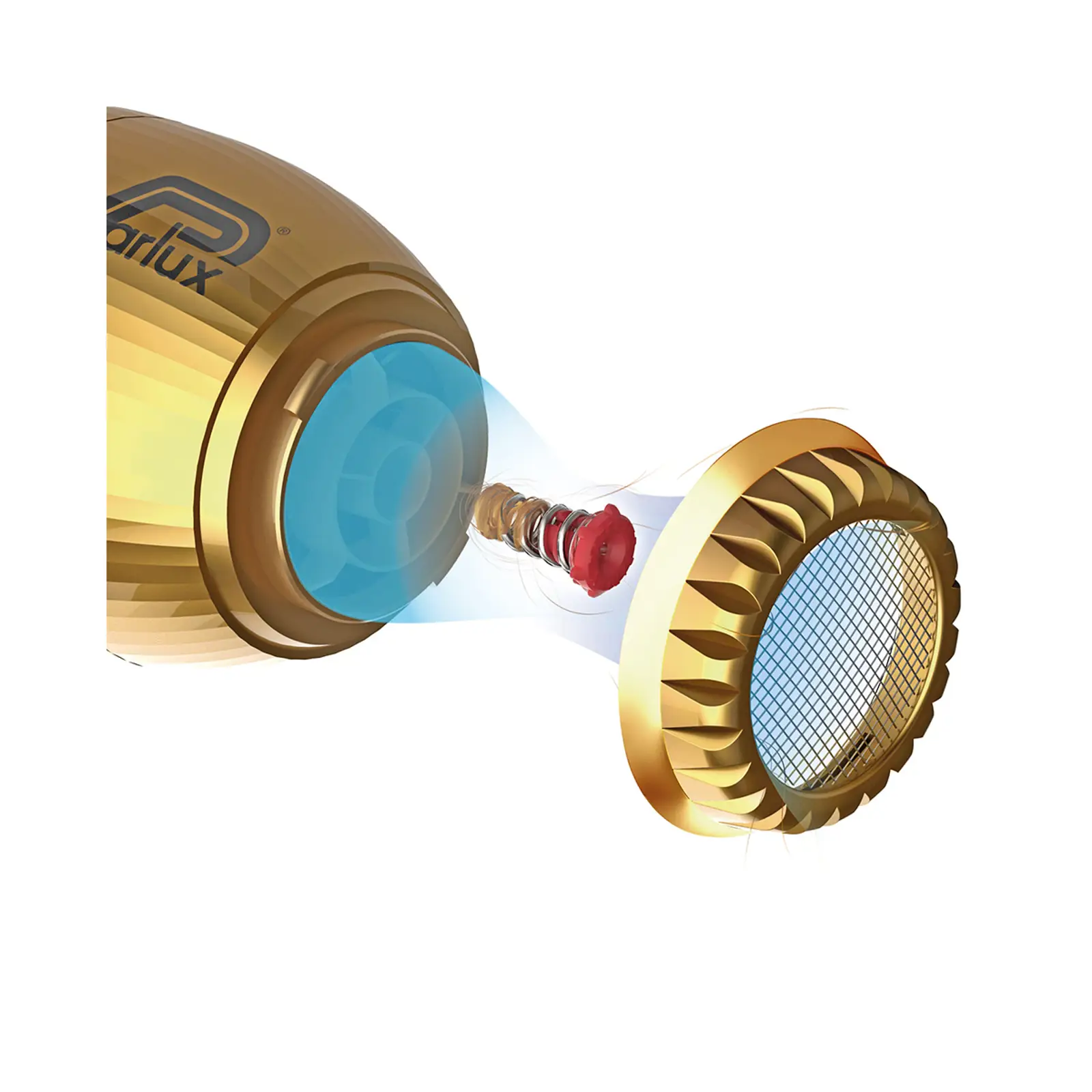 PARLUX ALYON AIR IONIZER TECH Gold
