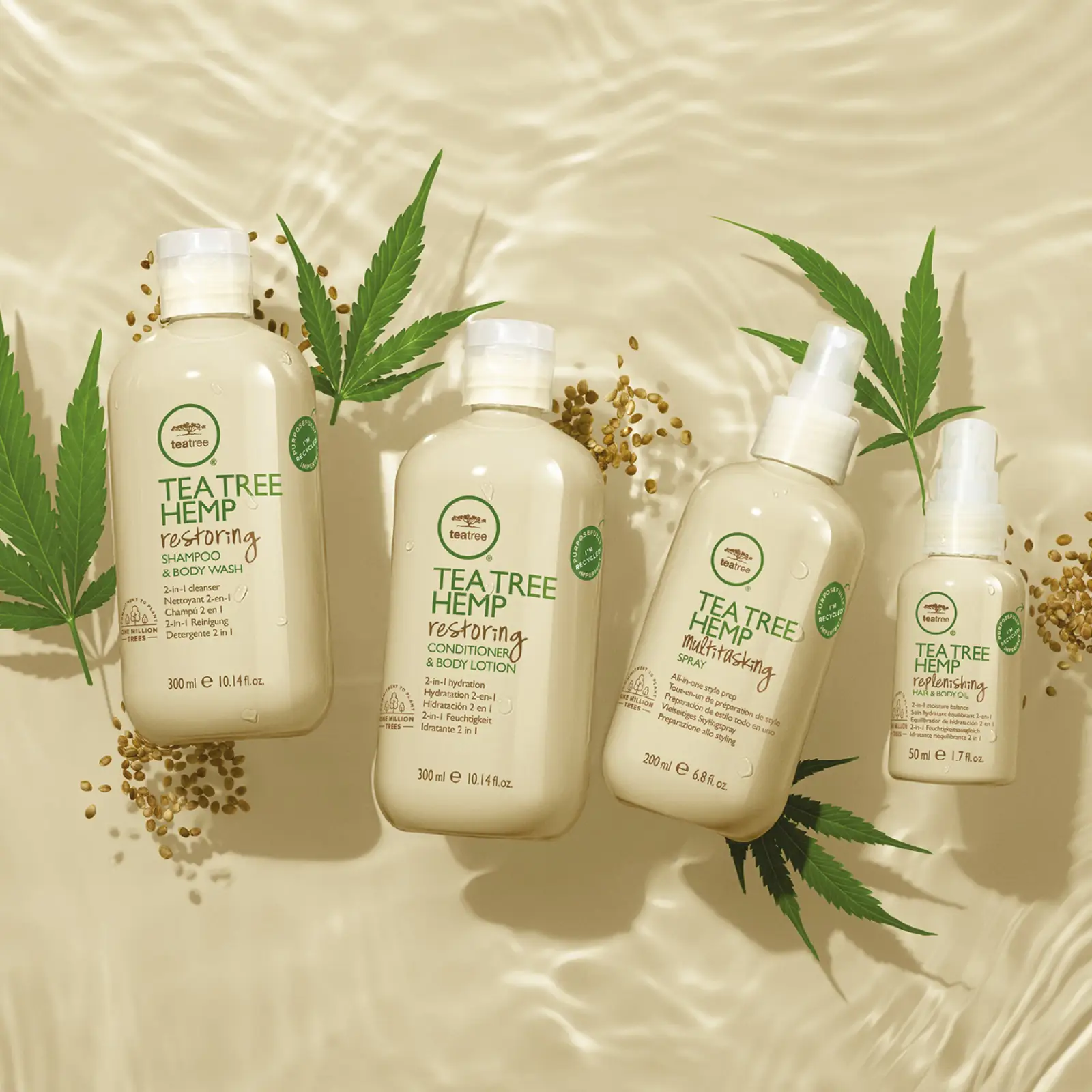 TEA TREE HEMP MULTITASKING SPRAY 200 ml