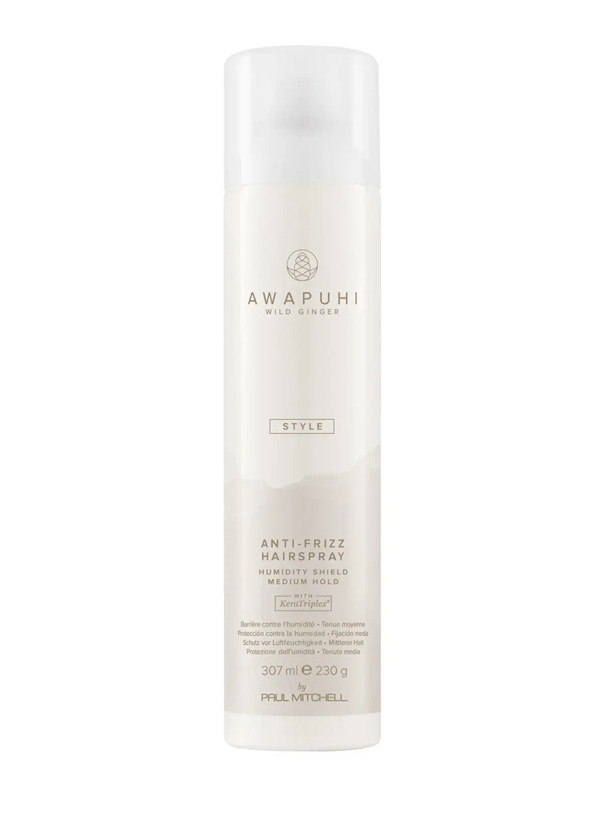 ANTI-FRIZZ HAIRSPRAY 307 ml AWAPUHI WILD GINGER 