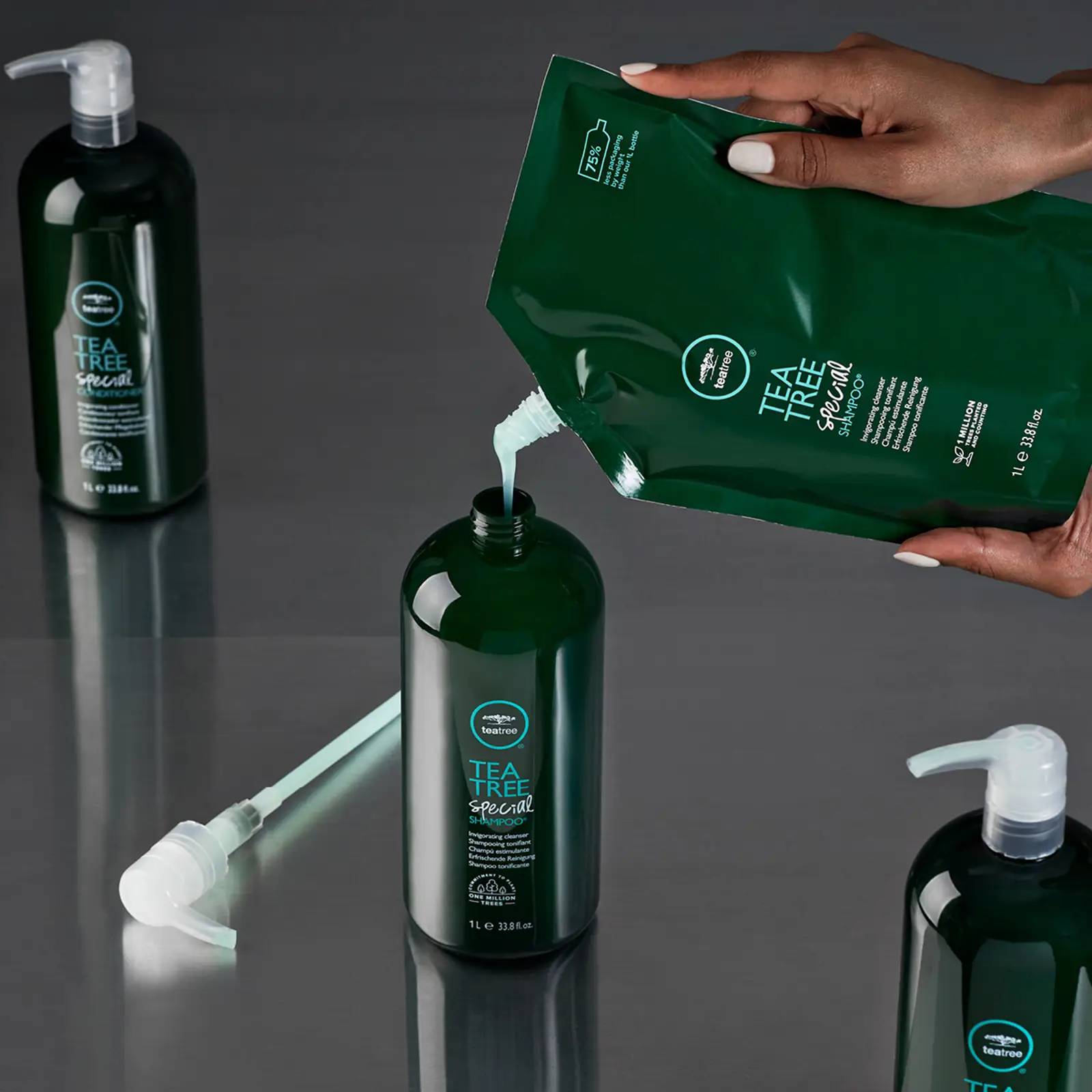 TEA TREE SPECIAL SHAMPOO POUCH 1000 ml TEA TREE