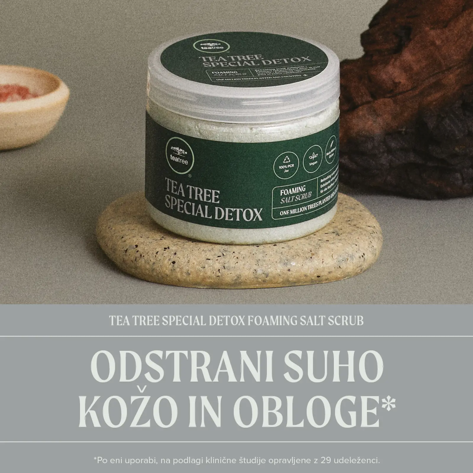 TEA TREE SPECIAL DETOX FOAMING SALT SCRUB 184 g TEA TREE