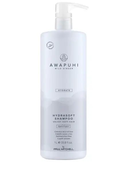 HYDRASOFT SHAMPOO 1000 ml AWAPUHI WILD GINGER