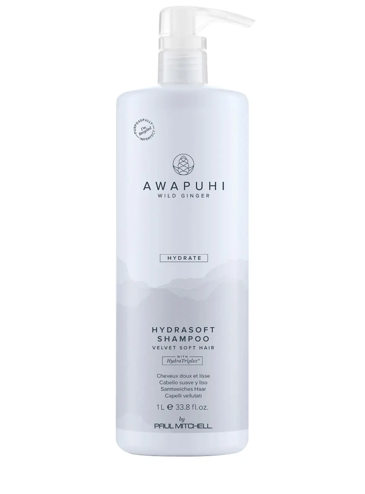 HYDRASOFT SHAMPOO 1000 ml AWAPUHI WILD GINGER