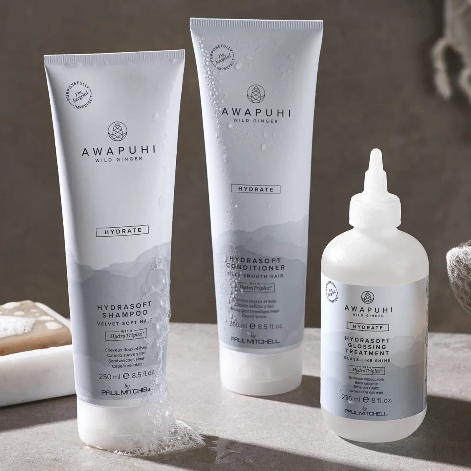 HYDRASOFT SHAMPOO 1000 ml AWAPUHI WILD GINGER