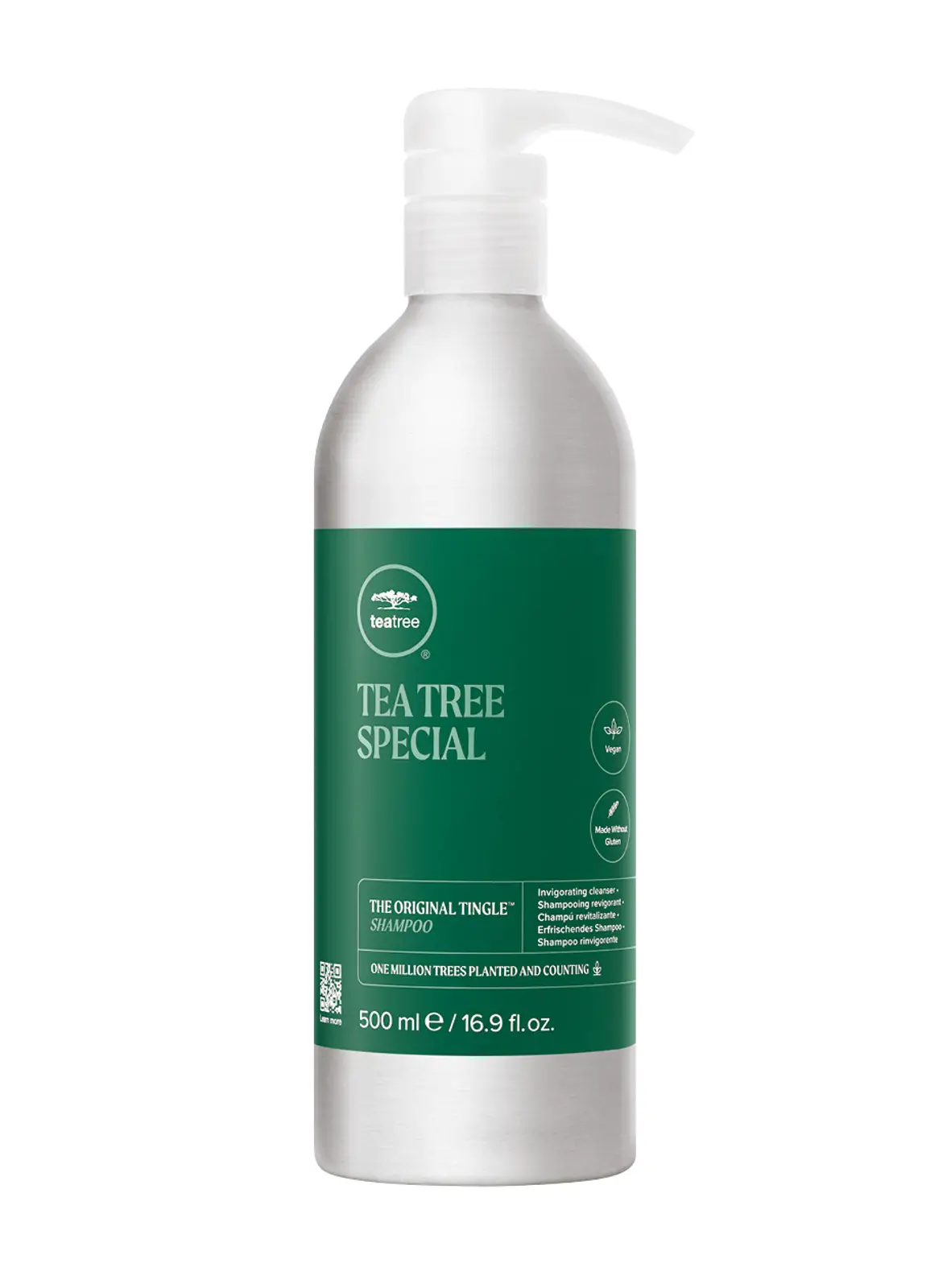 TEA TREE SPECIAL SHAMPOO REUSABLE BOTTLE 500 ml PAUL MITCHELL