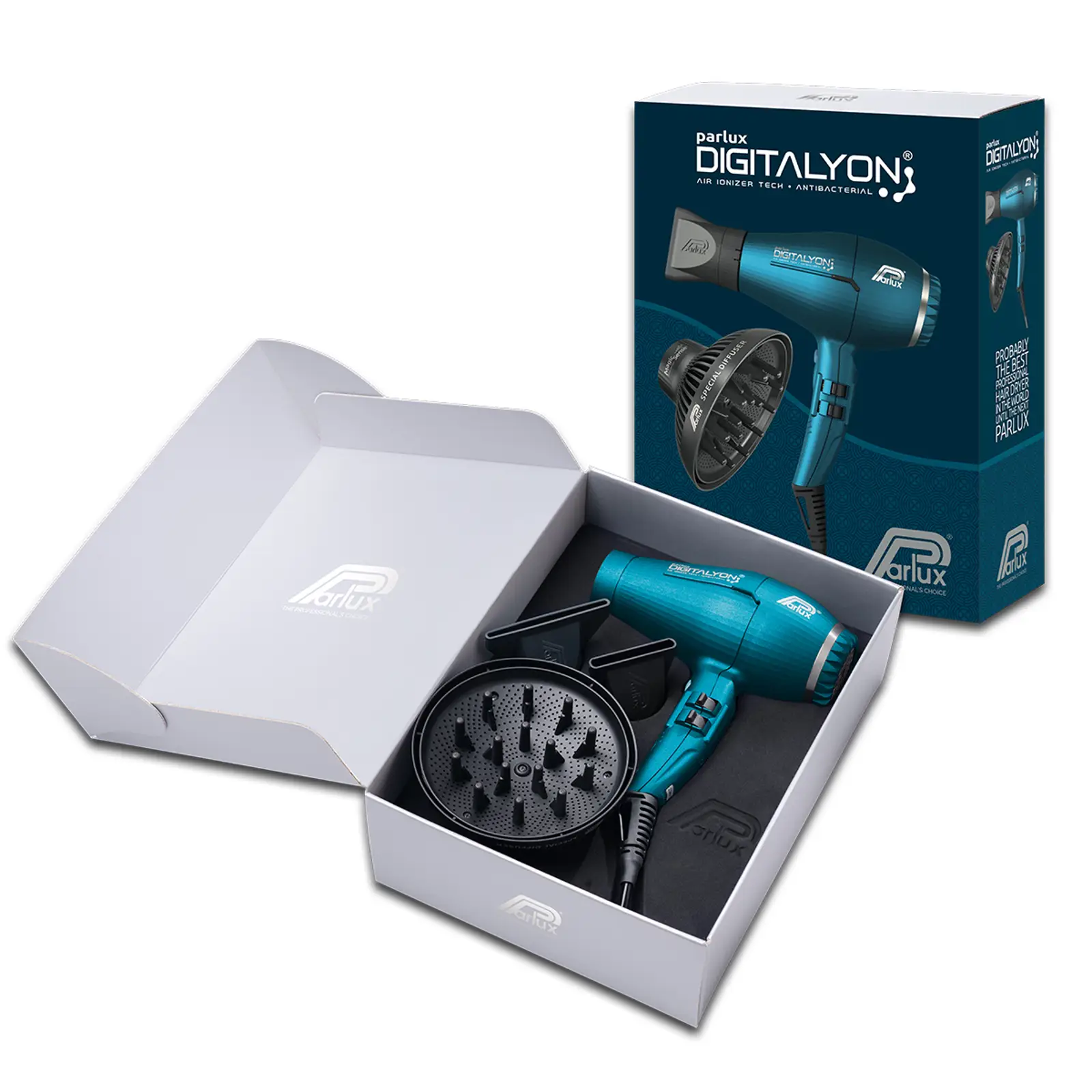PARLUX DIGITALYON AIR IONIZER TECH ANTIBACTERIAL Blue+ MAGICSENSE