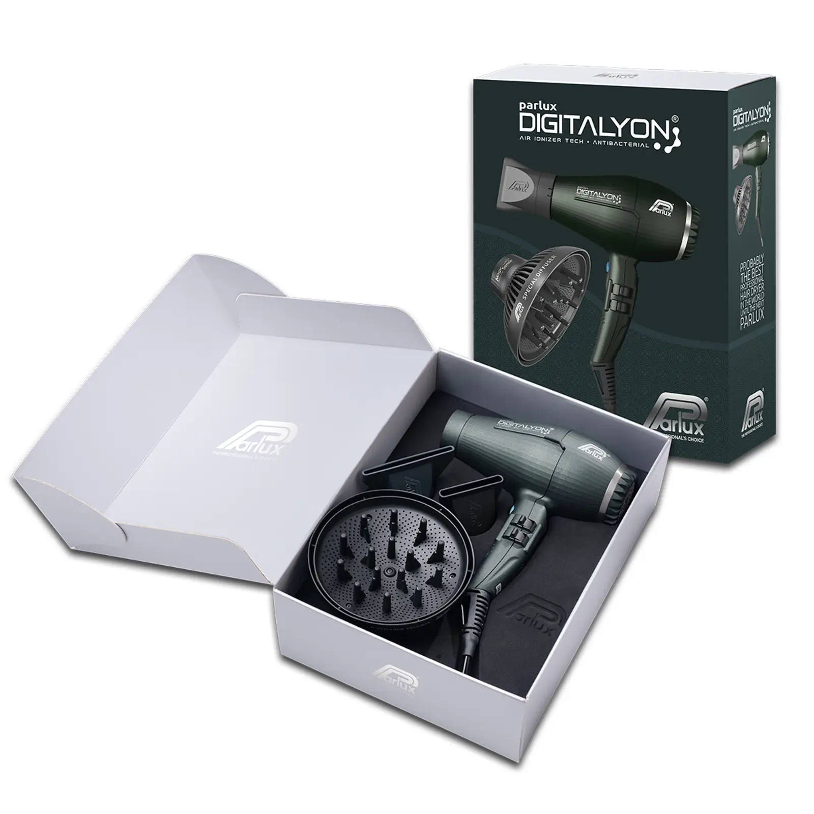 PARLUX DIGITALYON AIR IONIZER TECH ANTIBACTERIAL Anthracite + MAGICSENSE