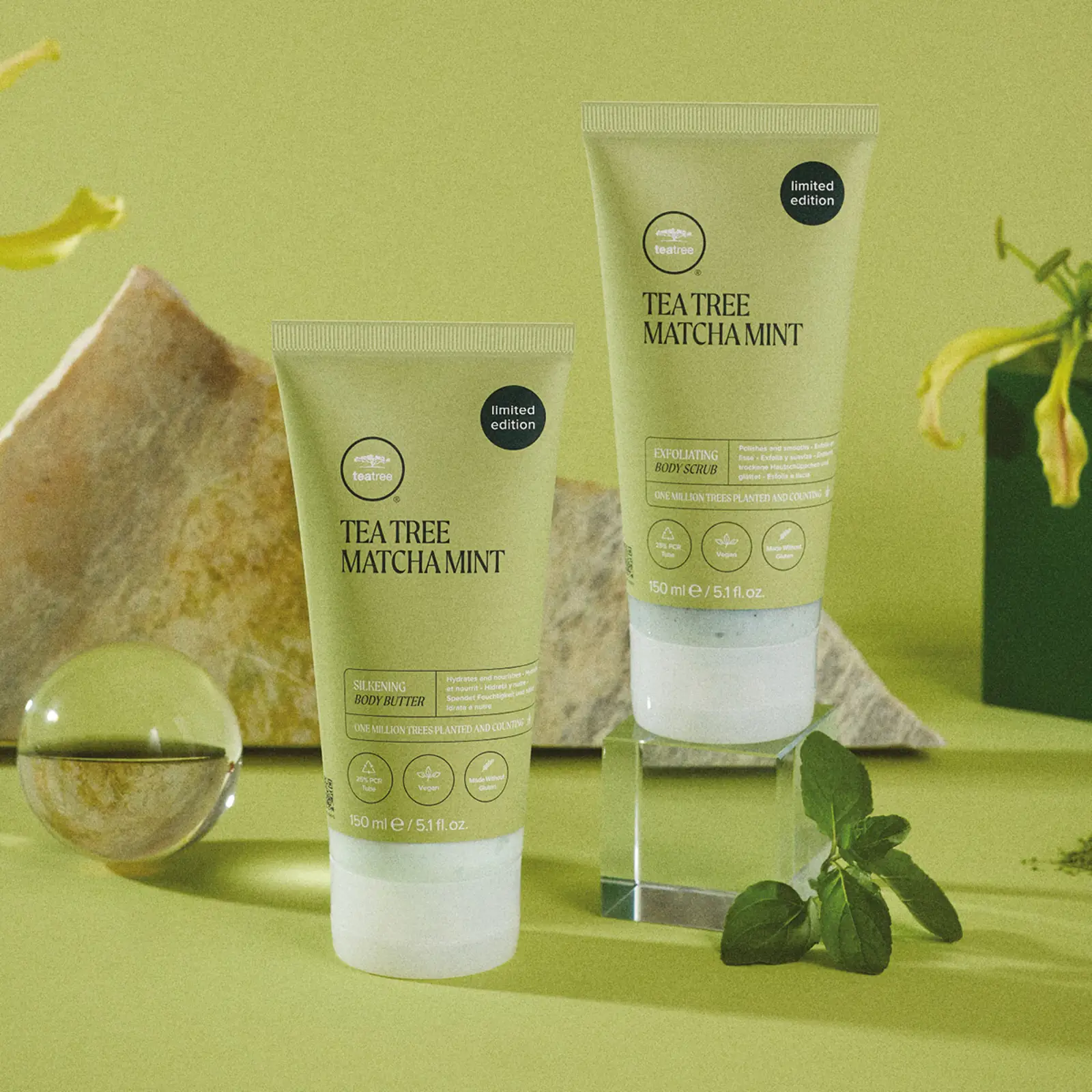 TEA TREE MATCHA MINT BODY CARE DUO TEA TREE