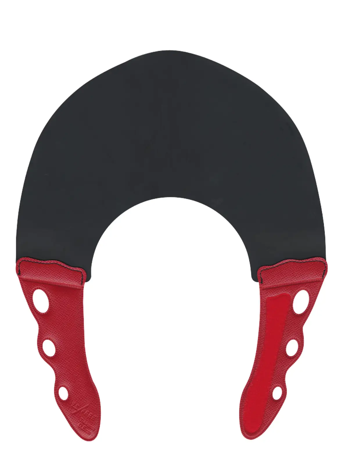 NECK FITTER 0,6 mm BLACK & RED Ščitnik za vrat debeline 0,6 mm