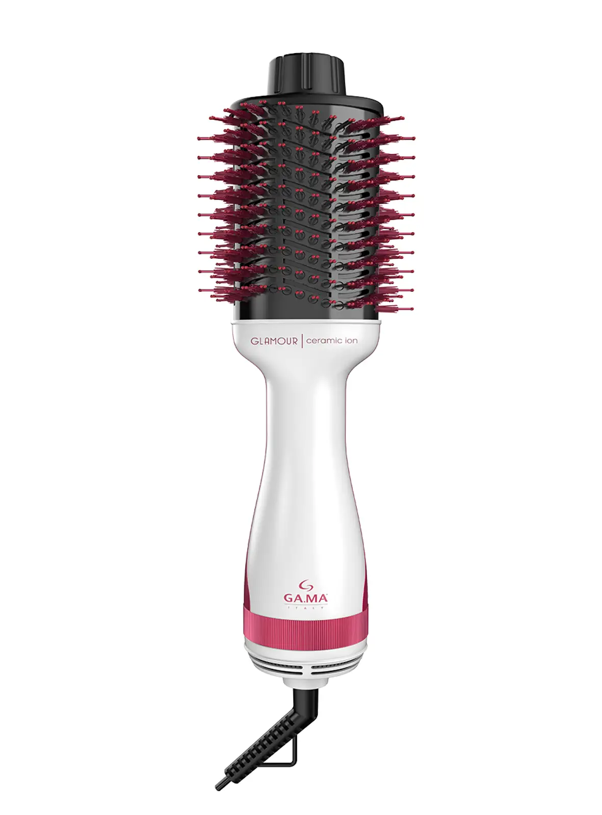 GLAMOUR CERAMIC ION HAIRDRYER BRUSH GA.MA