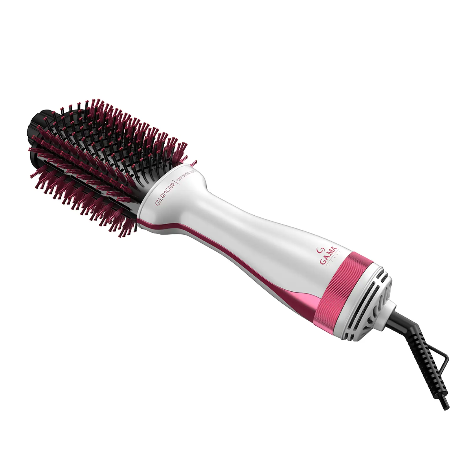 GLAMOUR CERAMIC ION HAIRDRYER BRUSH GA.MA