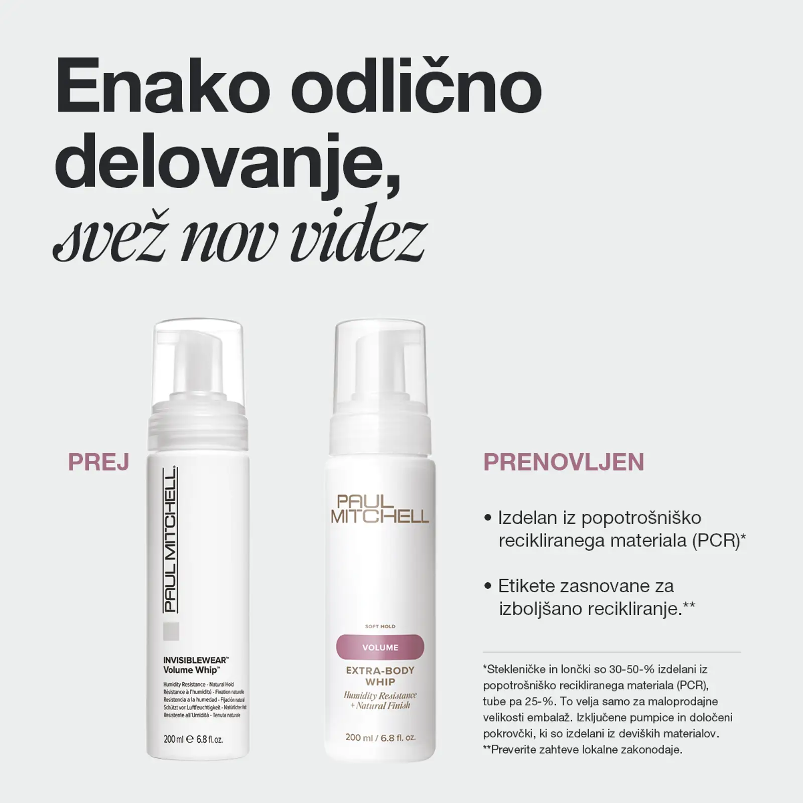 EXTRA-BODY WHIP 200 ml  PAUL MITCHELL