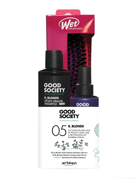 KOMPLET 05 B BLONDE ARTEGO & WET BRUSH