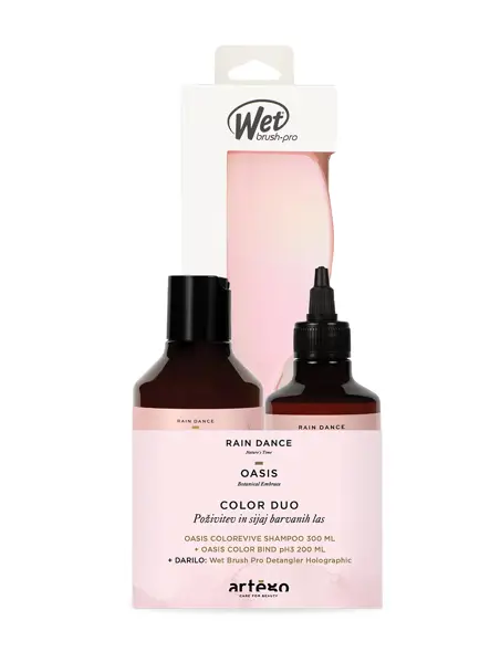 KOMPLET RAIN DANCE OASIS COLOR DUO ARTEGO & WET BRUSH