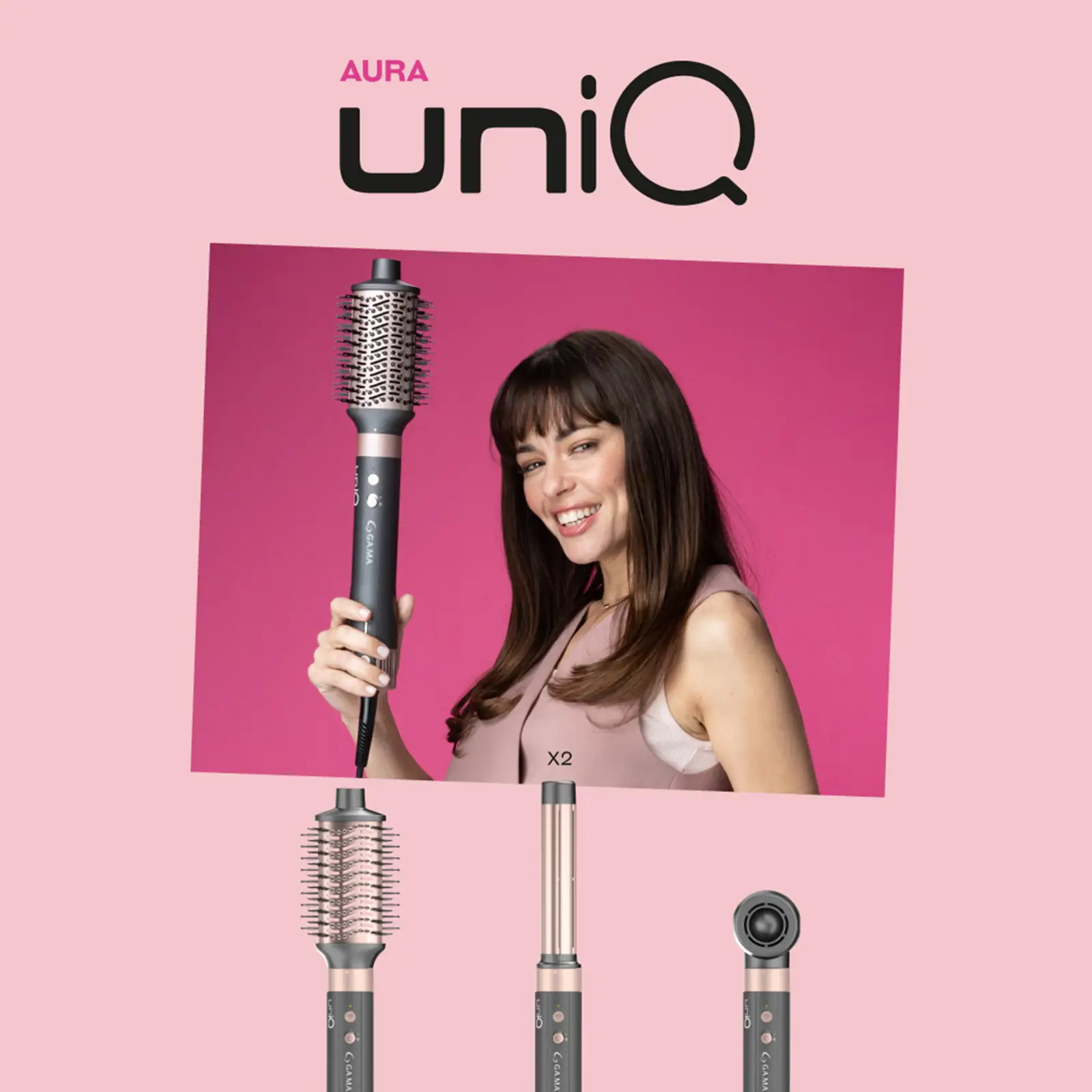 HAIR DRYER UNIQ AURA GA.MA
